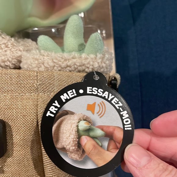 Star Wars, The Mandalorian talking Grogu, The Child, Baby Yoda in carrying bag - Picture 7 of 7